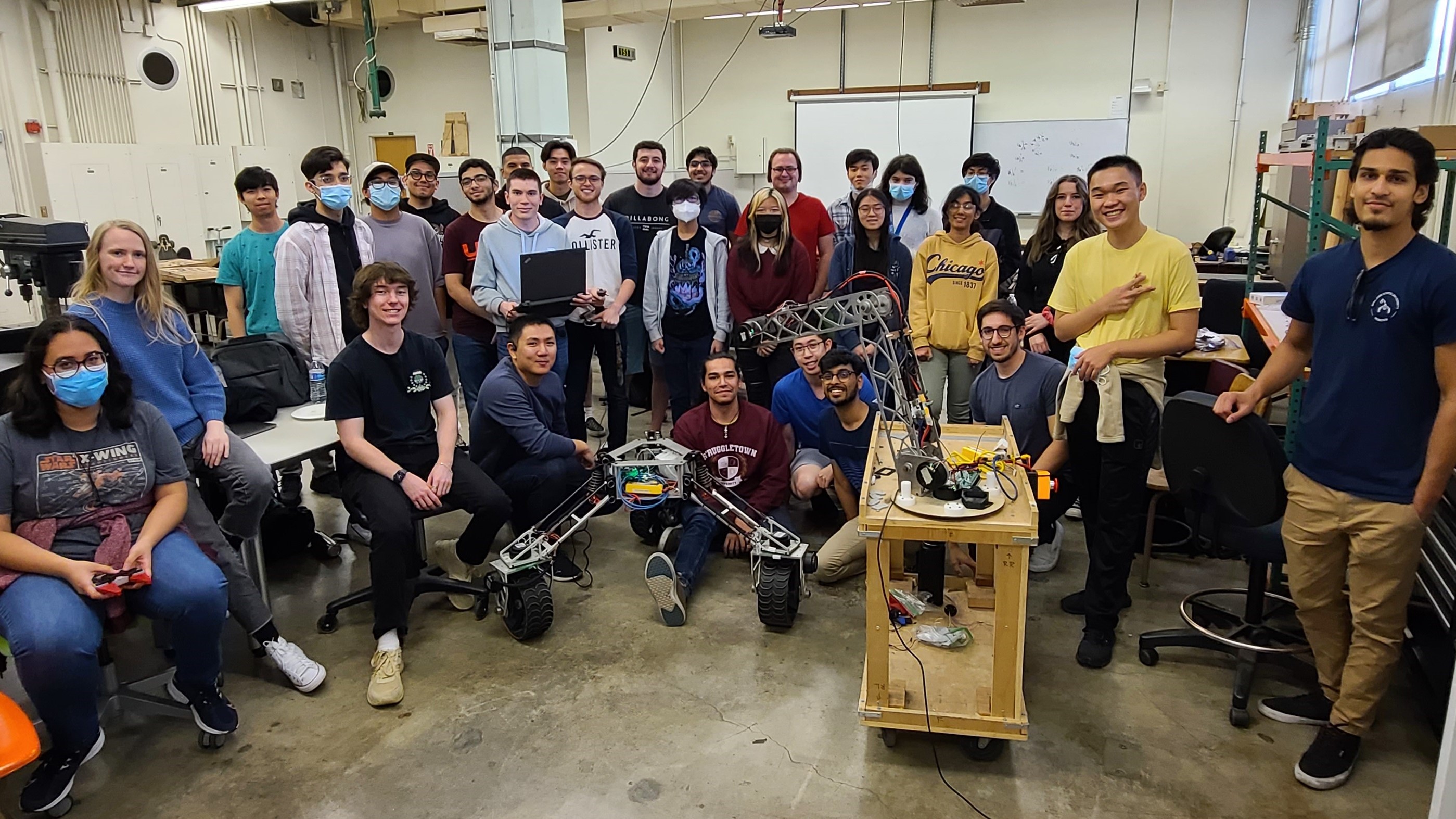 Picture of current 2024 Robotics team