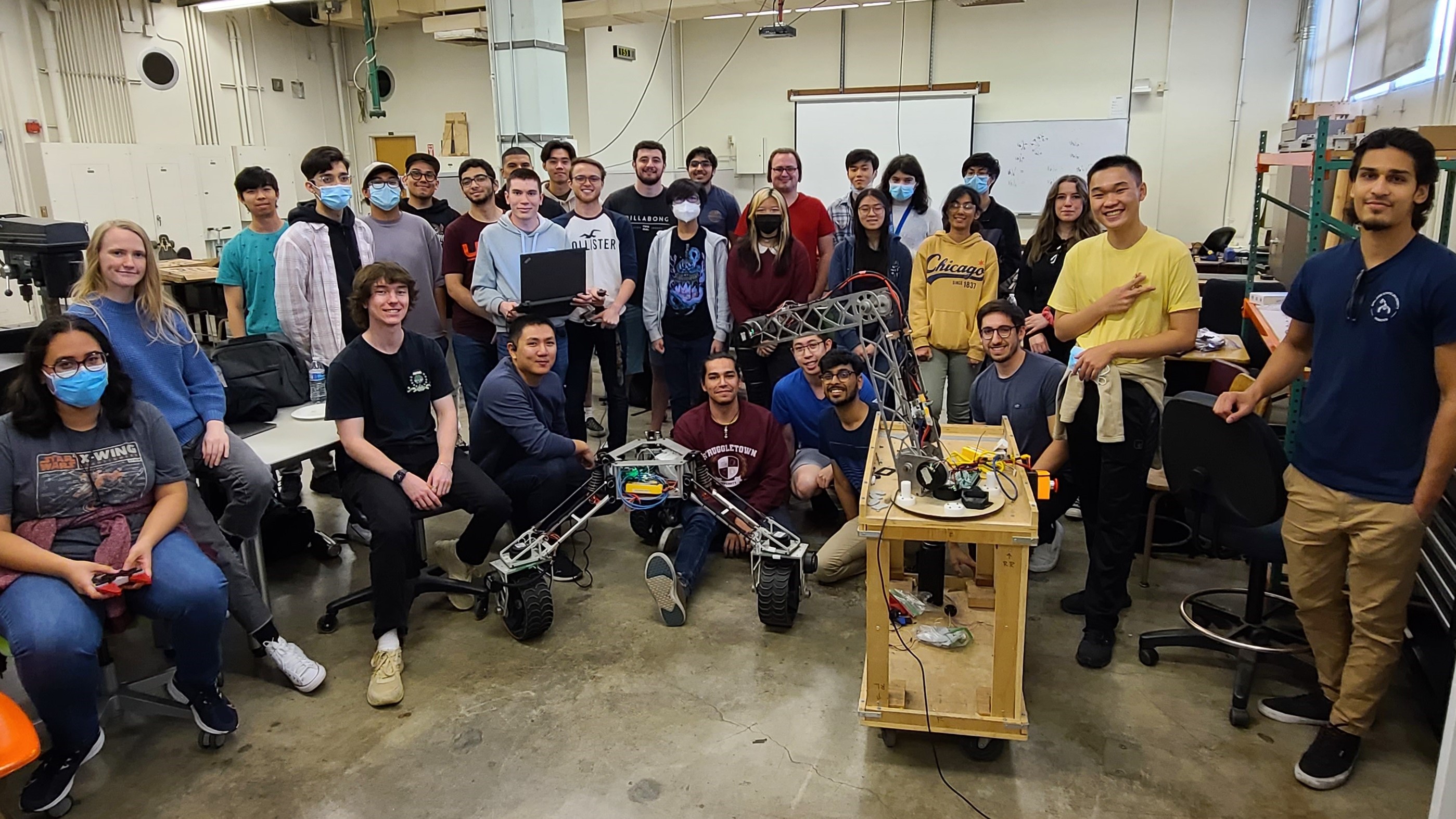 Picture of current 2023 Robotics team