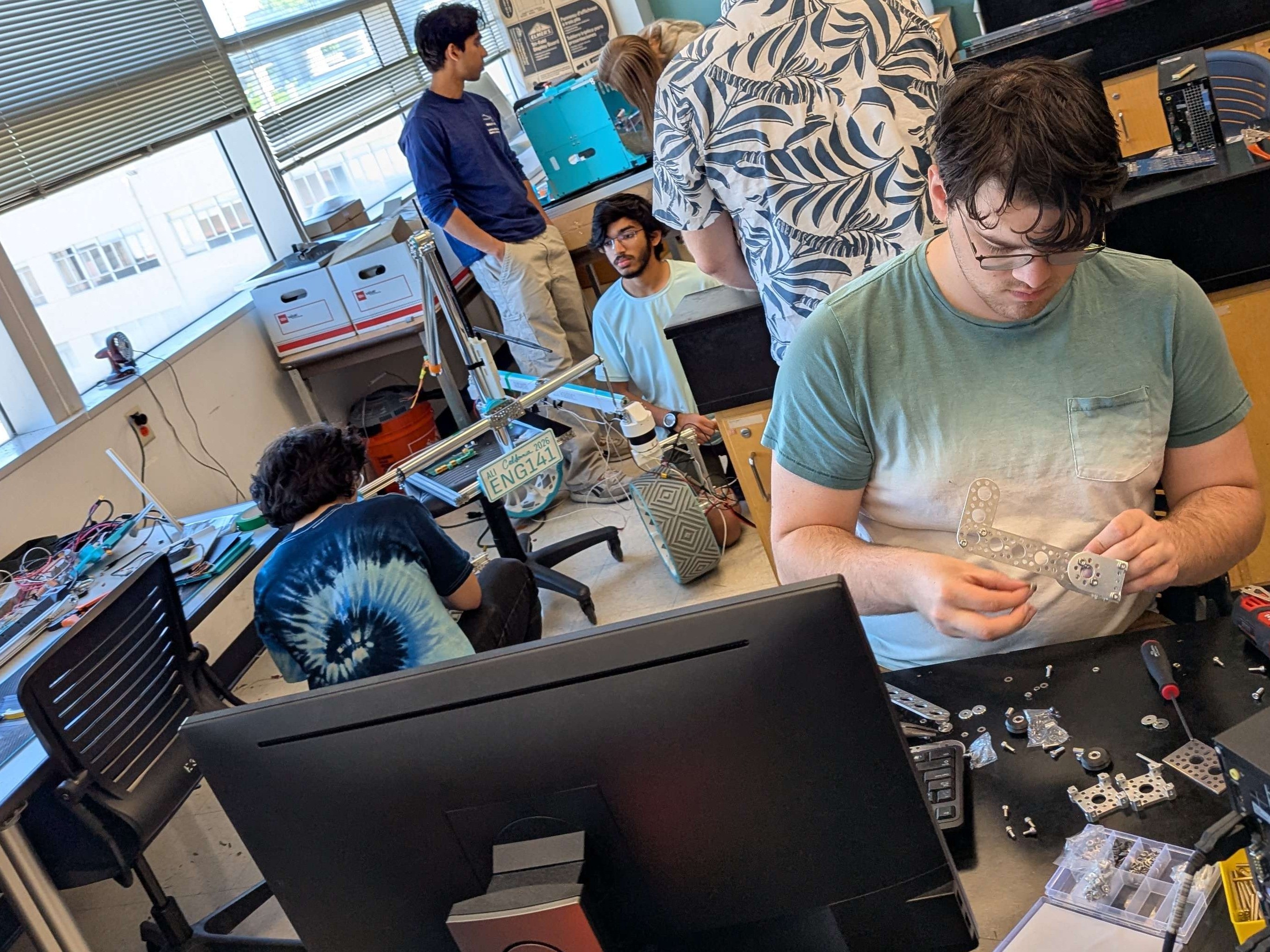 Robotics work day